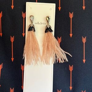 Stella & Dot Verona Feather Chandeliers